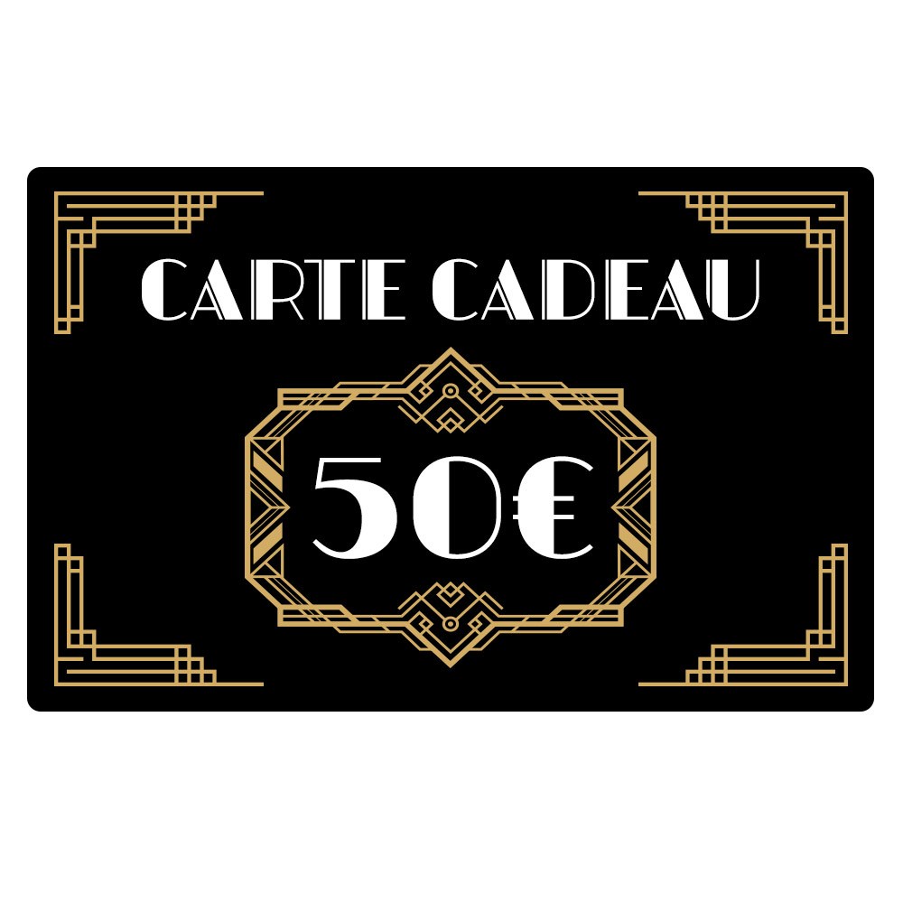 CARTE CADEAU UBB - 50 EUROS