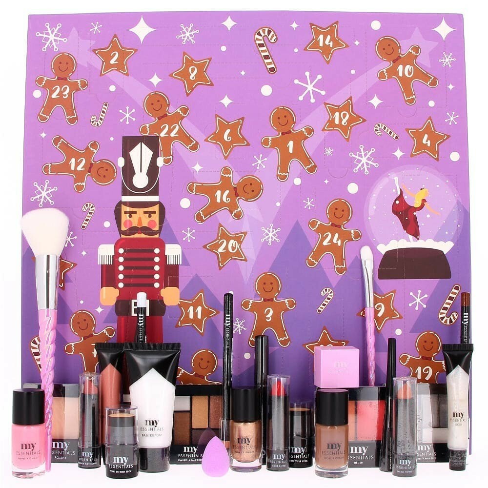 Calendrier de l'Avent Beauté 2023, Maquillage Femme 24 Cadeaux de Noël  Surprises pour le Visage, les Yeux, les Lèvres, les Ongles et les Mains :  : Beauté et Parfum