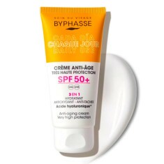 Crème Solaire Visage Anti-Âge Transparente - SPF 50+ - 50ml